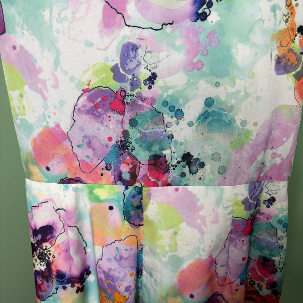 NWT Amanda U. Floral Multicolor Jumpsuit Small - Picture 7 of 11